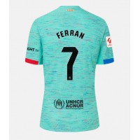 Pánský Fotbalový dres Barcelona Ferran Torres #7 2023-24 Třetí Krátký Rukáv